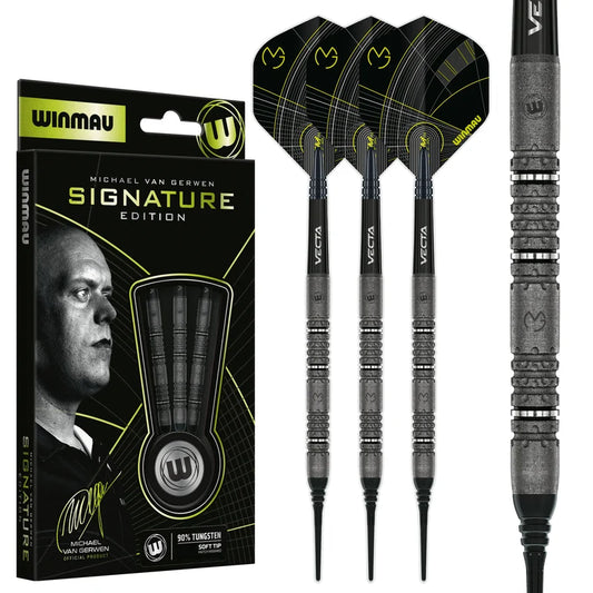 Winmau MVG Signature Edition Soft Tip Dart Set - 18g