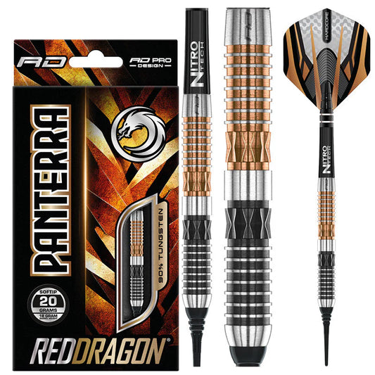 Nodor Darts Red Dragon Pantera Soft Tip 18g Dart Set