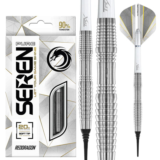 Red Dragon Seren 3 Pure Soft Tip Dart Set - 20g