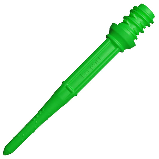 A-Z Darts L-Style Lippoint Premium Long Soft Tip Points - Neon Green (30 Count)