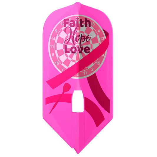 L-Style Pro Breast Cancer Awareness V3 Dart Flights - L6 / Slim