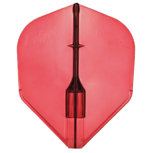 A-Z Darts L-Style EZ Fantom Dart Flights - L3 / Shape Red