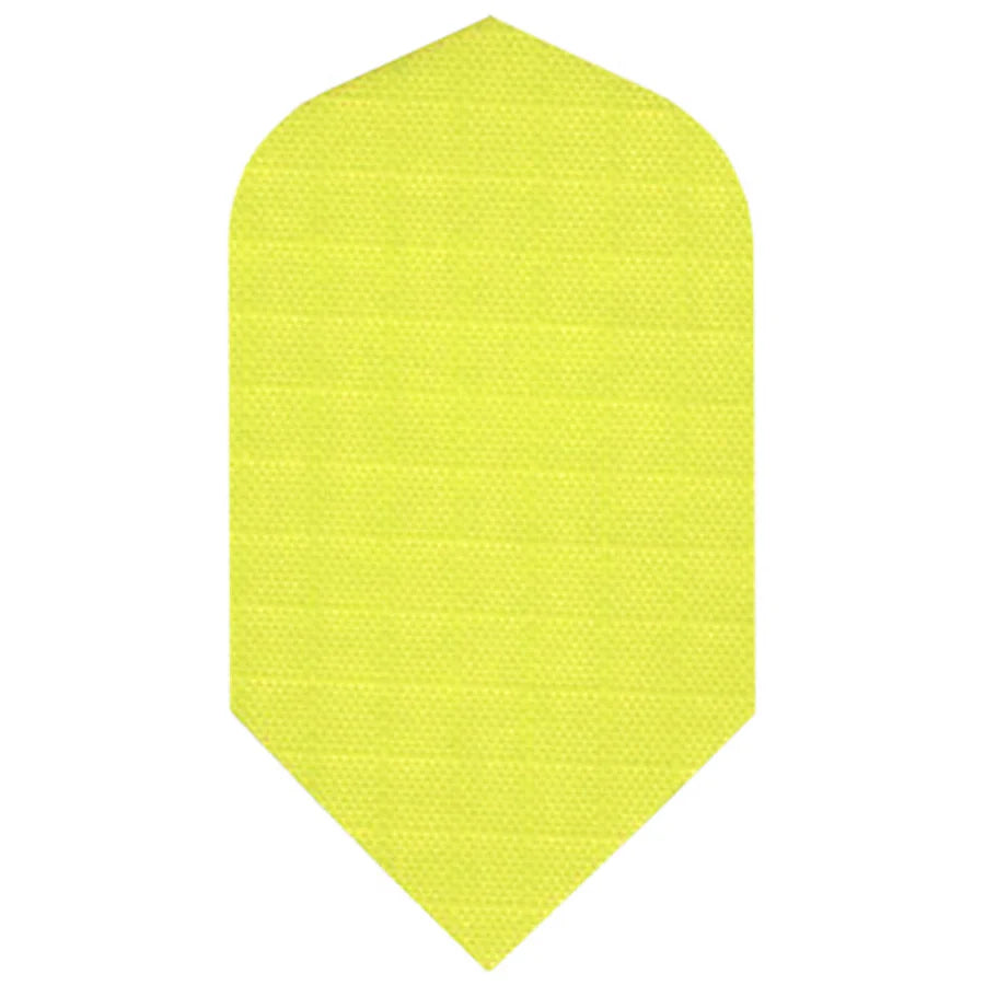 Nylon 150 Micron Dart Flights - Slim Neon Yellow