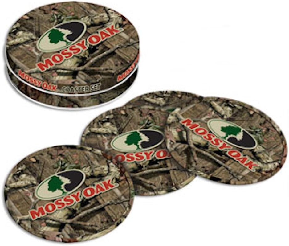 Mossy Oak Tin Coaster Set