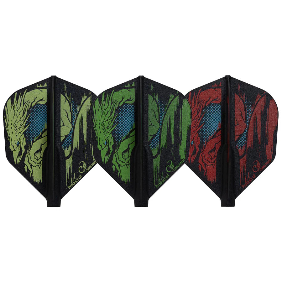 Fit Flight Darius Labanauskas 2 Signature Dart Flights - Shape