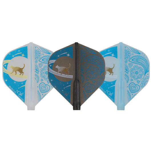 A-Z Darts Fit Flight Rika Okubo Signature Dart Flights - Standard