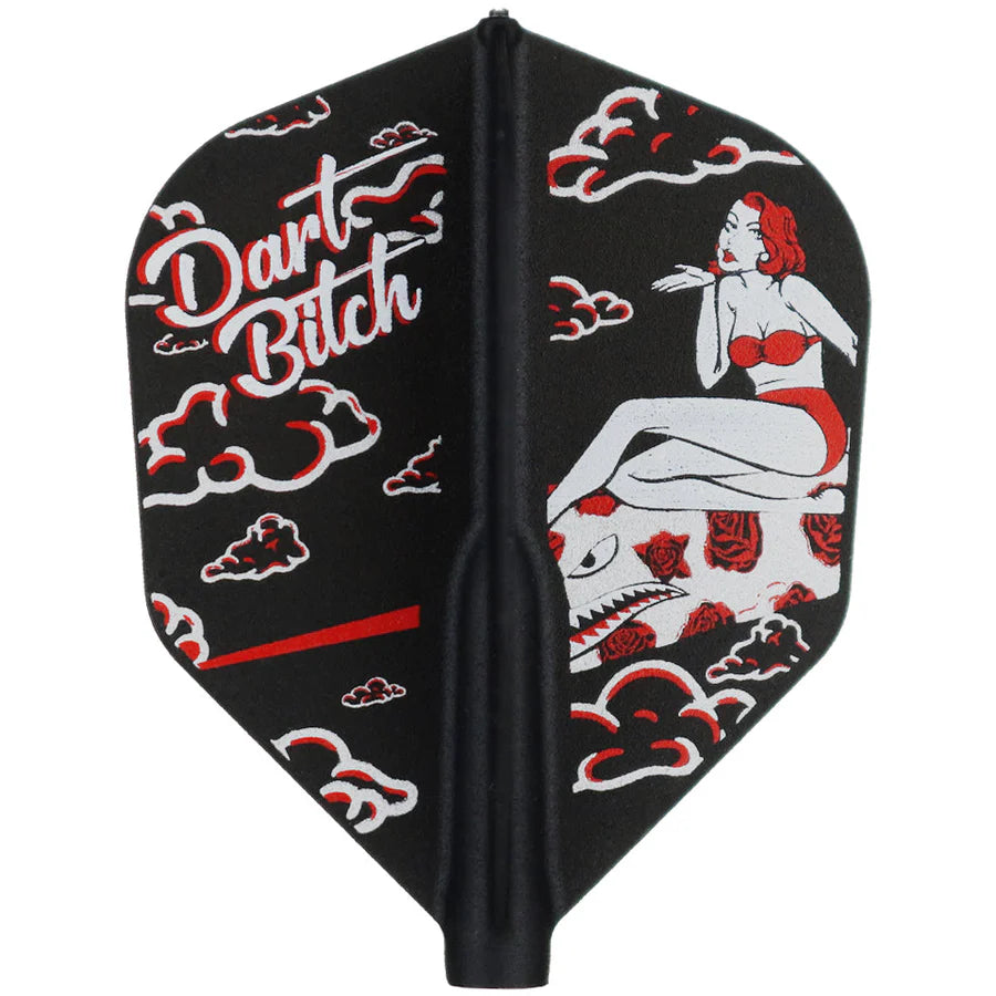 Fit Flight Pin Up Dart Bitch Dart Flights- Shape