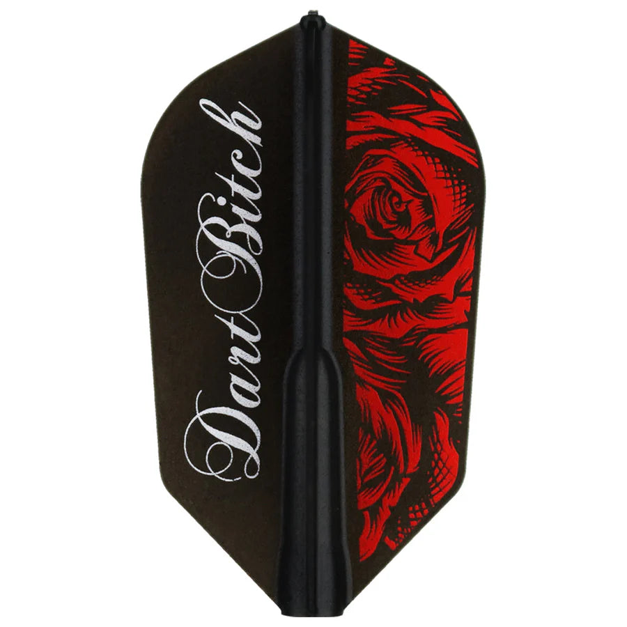 Fit Flight Dart Bitch Rose Dart Flights - Slim