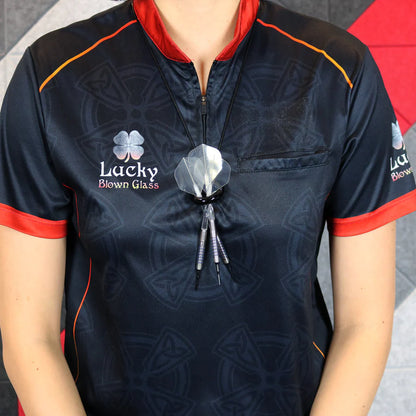 Lucky Blown Glass Dart Ring