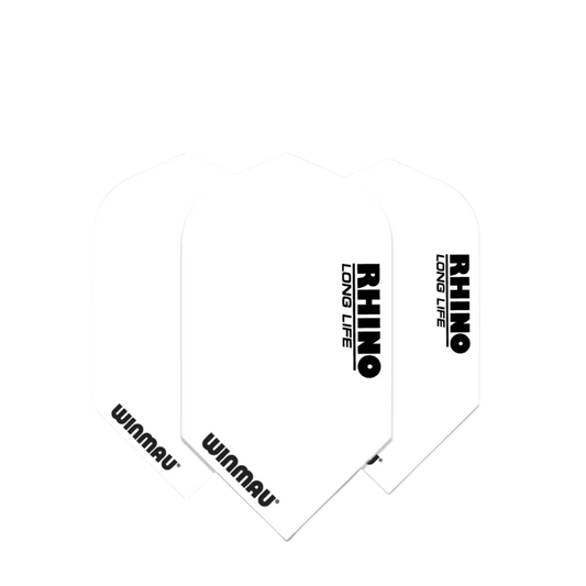 Winmau Rhino Slim White Flights