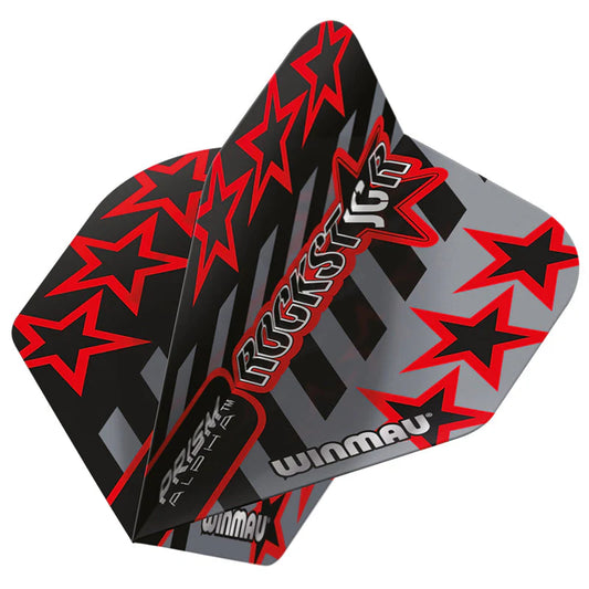 Winmau Joe Cullen Grey & Black Prism Alpha Standard Flight