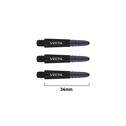 Winmau Vecta Short Black Dart Shaft