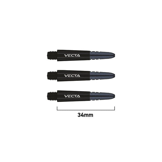 Winmau Vecta Short Black Dart Shaft