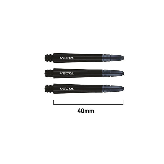 Winmau Vecta Medium Black Dart Shaft