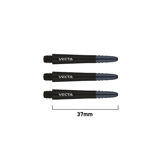 Winmau Vecta Intermediate Black Dart Shaft