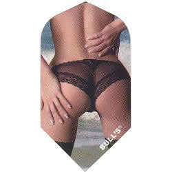 Bulls Adult Dart Flights - Slim Girls Butt