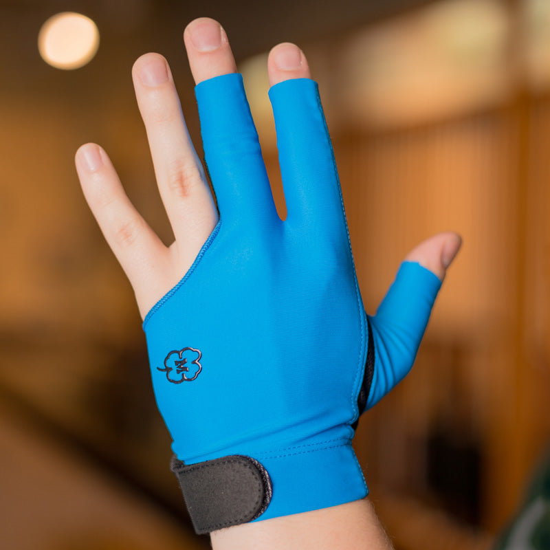 McDermott Left Hand Billiard Glove - Blue