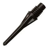 A-Z Darts Bulls Star Shorties Soft Tip Points - 50 QTY White