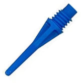 A-Z Darts Bulls Star Shorties Soft Tip Points - Blue (50 Count)