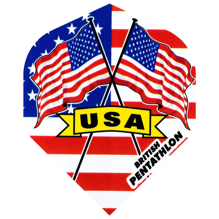 Pentathlon 100 Micron Dart Flights