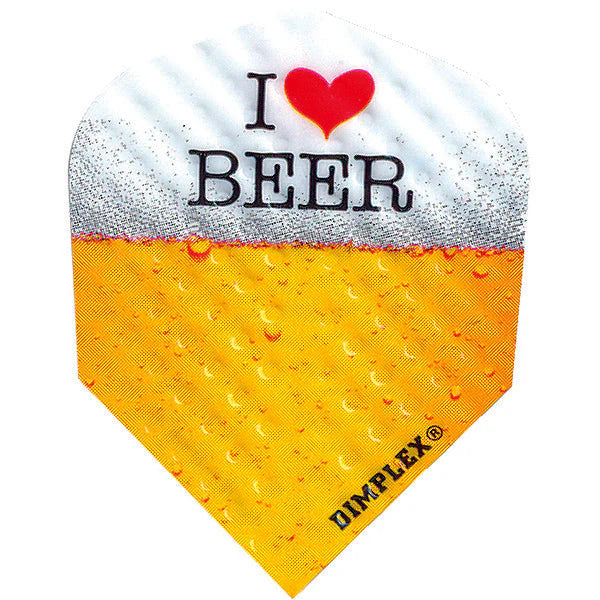 Dimplex I Love Beer Dart Flights - Shape