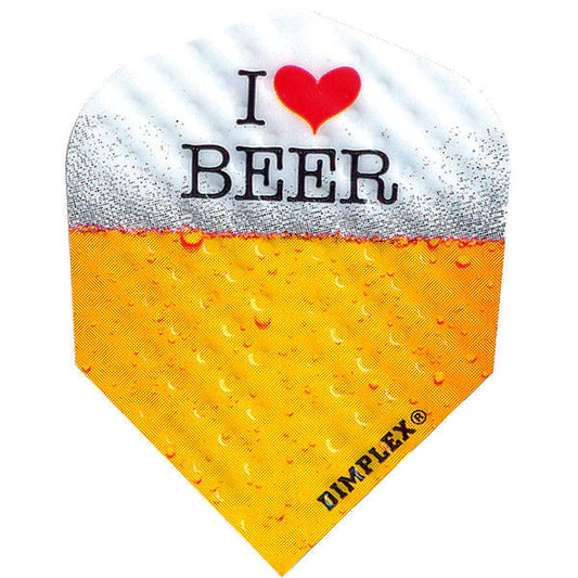 Dimplex I Love Beer Dart Flights - Shape
