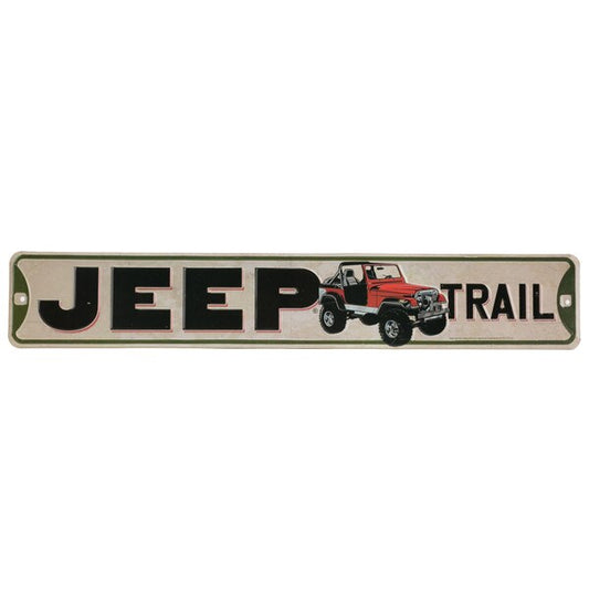 Open Road Brands Jeep Tin Street Sign