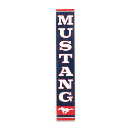 Ford Mustang Vertical Wood Wall Decor
