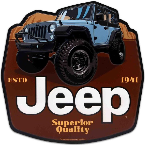 Jeep Est 1941 Superior Quality Tin Sign