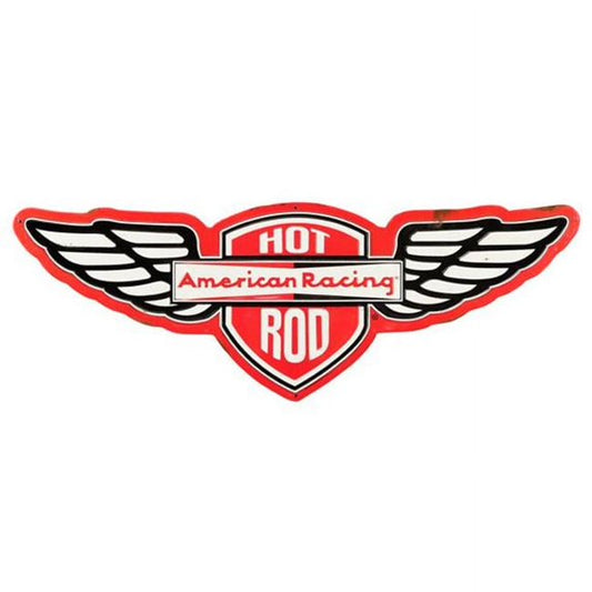 American Racing Hot Rod Tin Sign