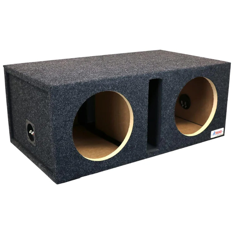 Atrend 10" Dual Vented Subwoofer/Speaker Enclosure Subwoofer Box