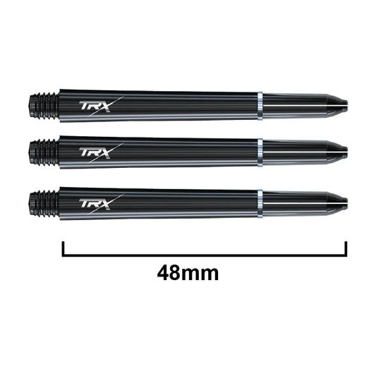 Red Dragon TRX Medium Black Dart Shafts