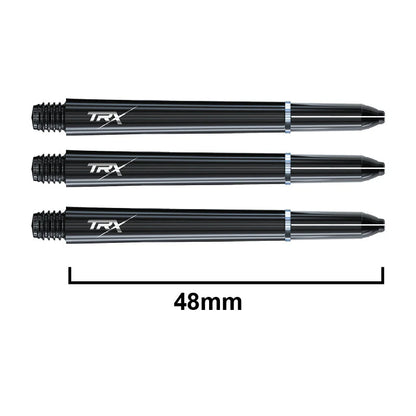 Red Dragon TRX Medium Black Dart Shafts