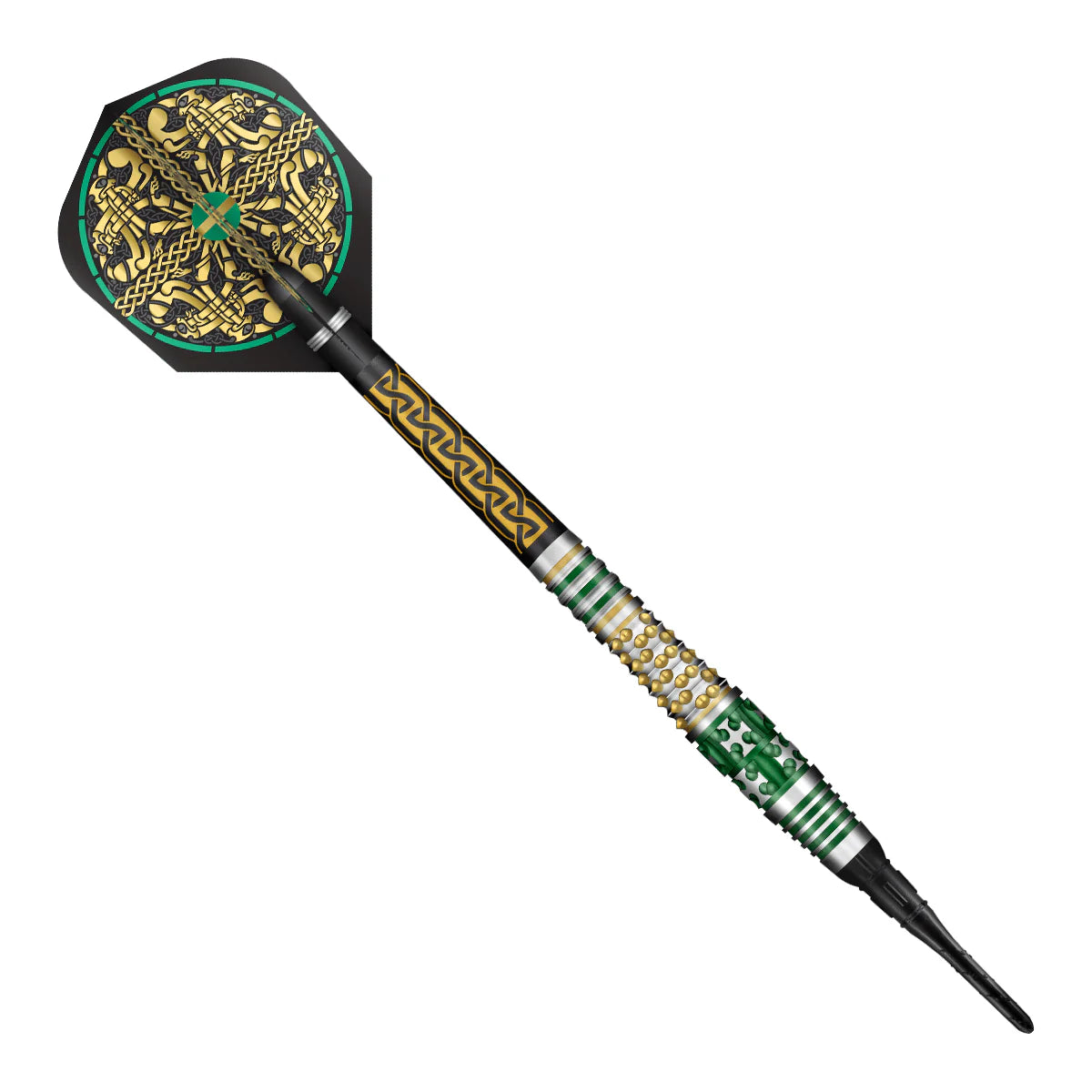 Shot Darts Celt Cernunnos Soft Tip Dart Set-90% Tungsten Barrels