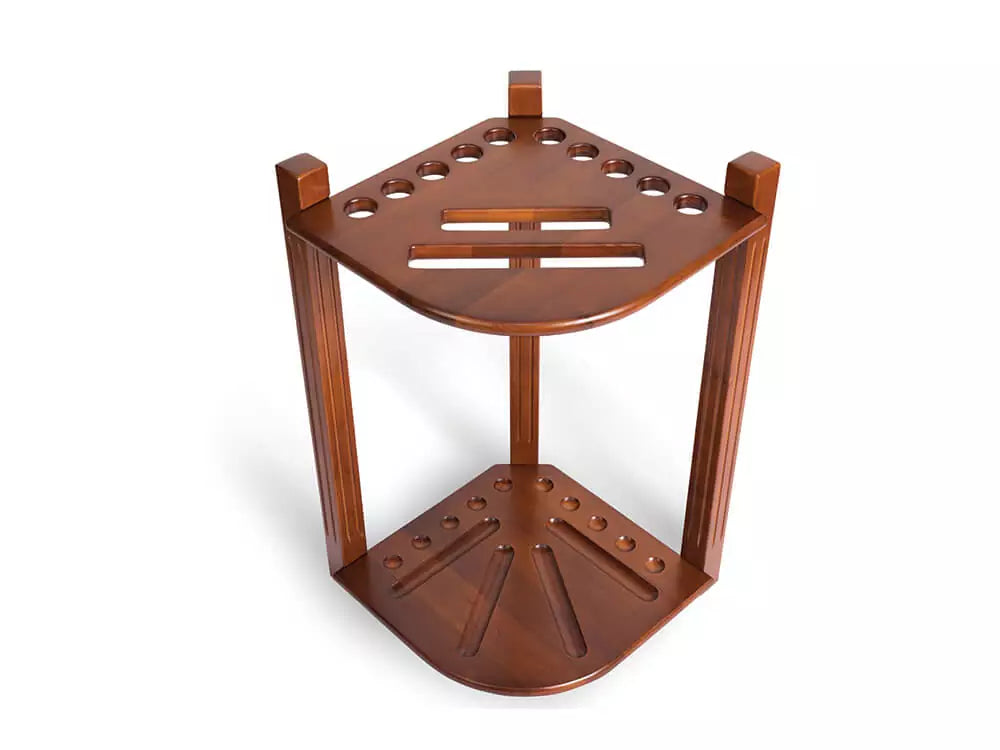 Presidential Billiards Corner Floor Cue Rack