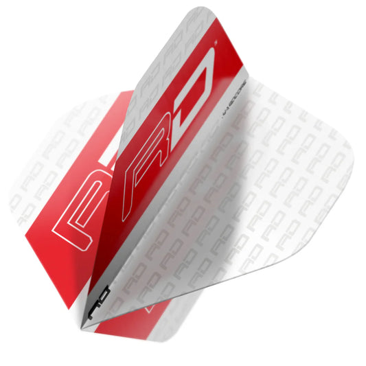 Red Dragon Hardcore XT White/Red Dart Flights