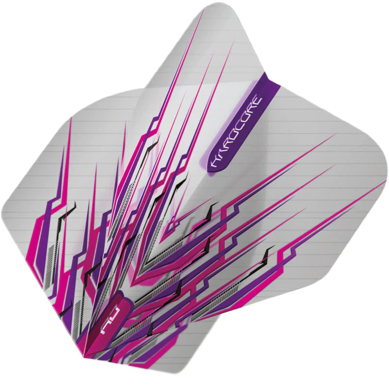 Nodor Darts Red Dragon Peter Wright Purple Mohawk Hardcore Standard Flights