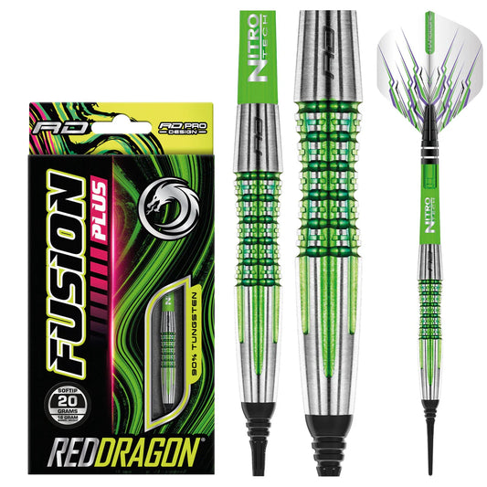 Red Dragon Fusion Plus Soft Tip Dart Set - 20g
