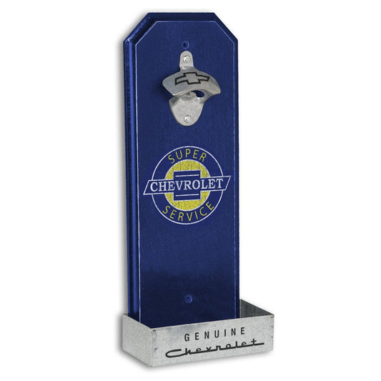Chevrolet Wall Mount Bottle Opener