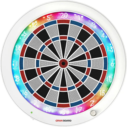 A-Z Darts Gran Darts Gran board 3S Bluetooth Electronic Dartboard - Limited Edition White
