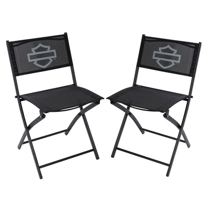 Harley Davidson Open B&S Bistro Table & Chair Set
