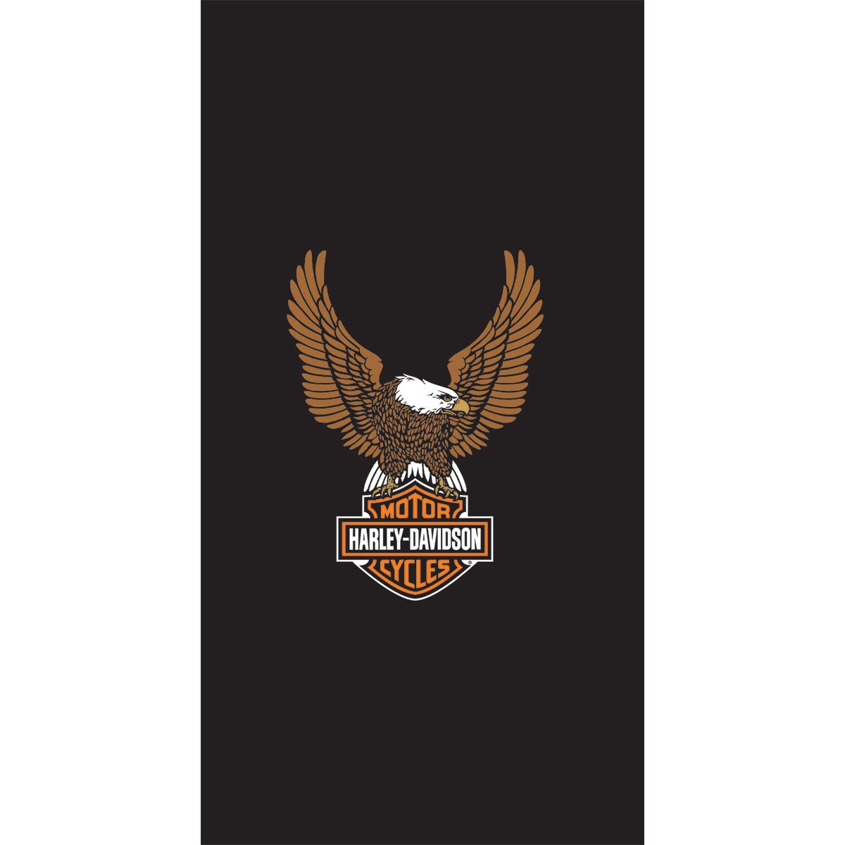 Harley Davidson Eagle Billiard Cloth - 7 ft