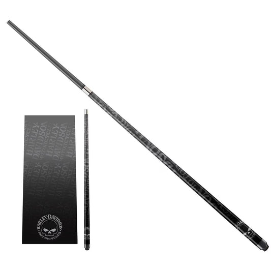 Harley Davidson Willie G. Skull Graphite Pool Cue - 19 oz