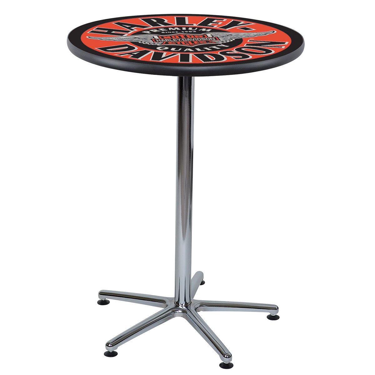 Harley Davidson Winged B&S Cafe Table