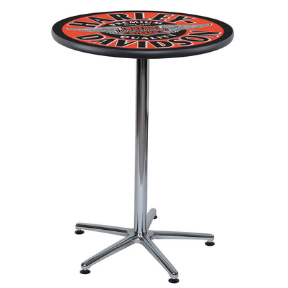 Harley Davidson Winged B&S Cafe Table