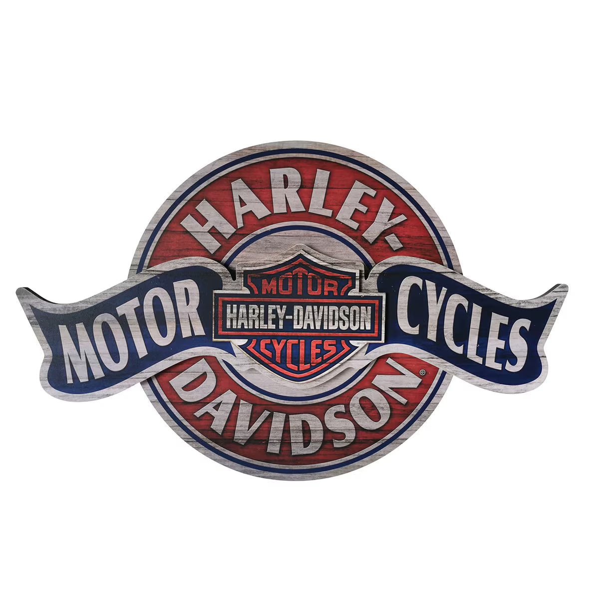 Harley Davidson Motorcycles Banner Pub Sign