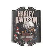 Harley Davidson Patriotic Eagle Pub Sign