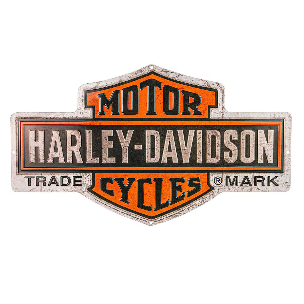 Harley Davidson Nostalgic Bar & Shield Tin Sign
