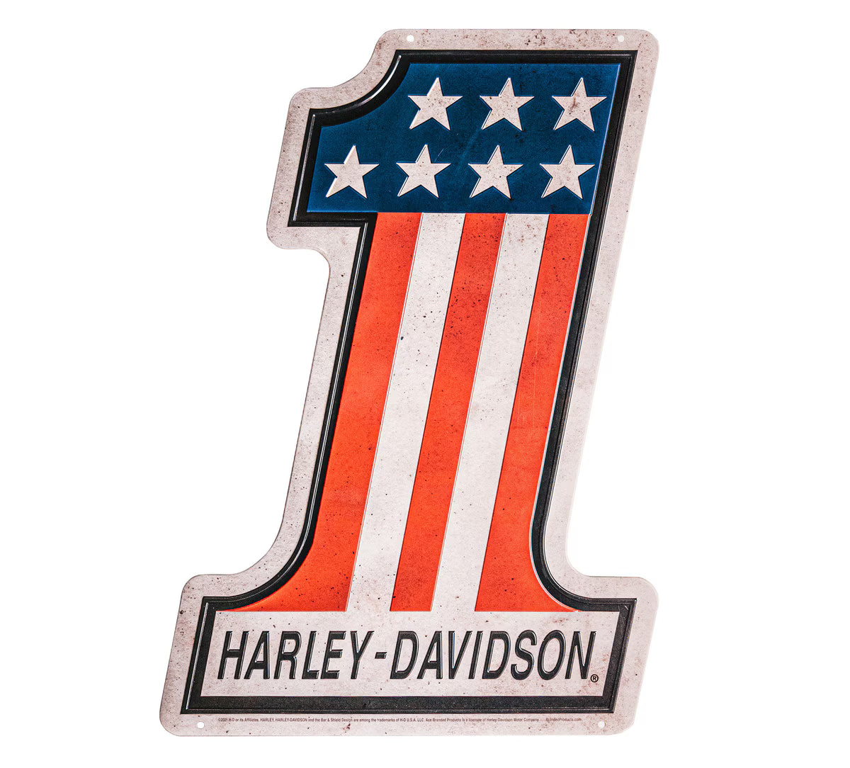 Harley Davidson #1 Tin Sign