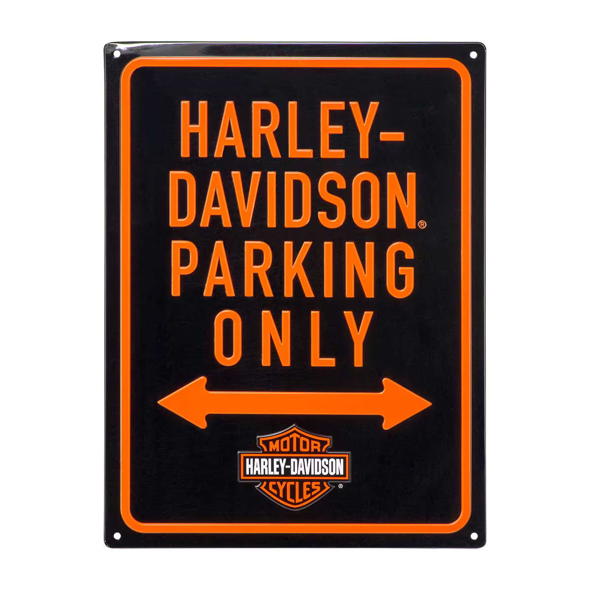 Harley Davidson Parking Only Tin Sign